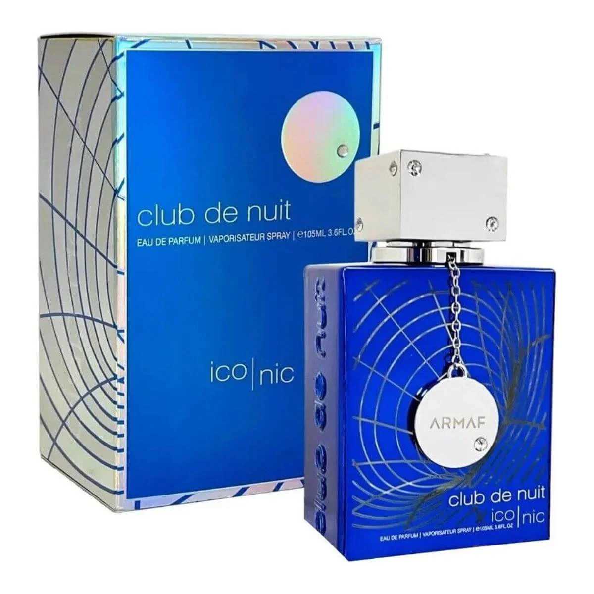 Club de Nuit Blue Iconic By Armaf Eau de Parfum Spray for Men 3.6 fl. oz / 105ml