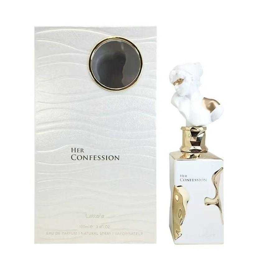 Her Confession By Lattafa Eau de Parfum Perfume for Women 3.4 oz 100 ml