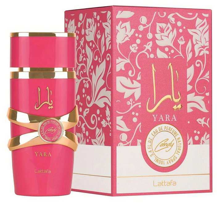 Lattafa Yara Candy Eau De Parfum Spray, Perfume for Women 3.4 fl oz