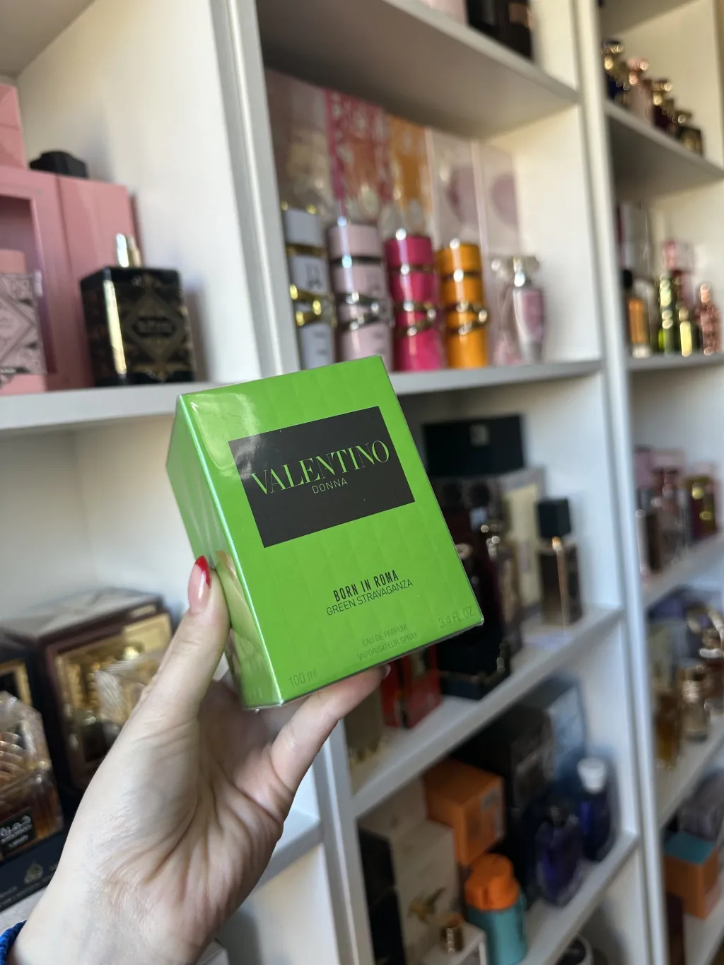 Donna Born in Roma Green Stravaganza by Valentino 3.4 oz EDP Spray for Women