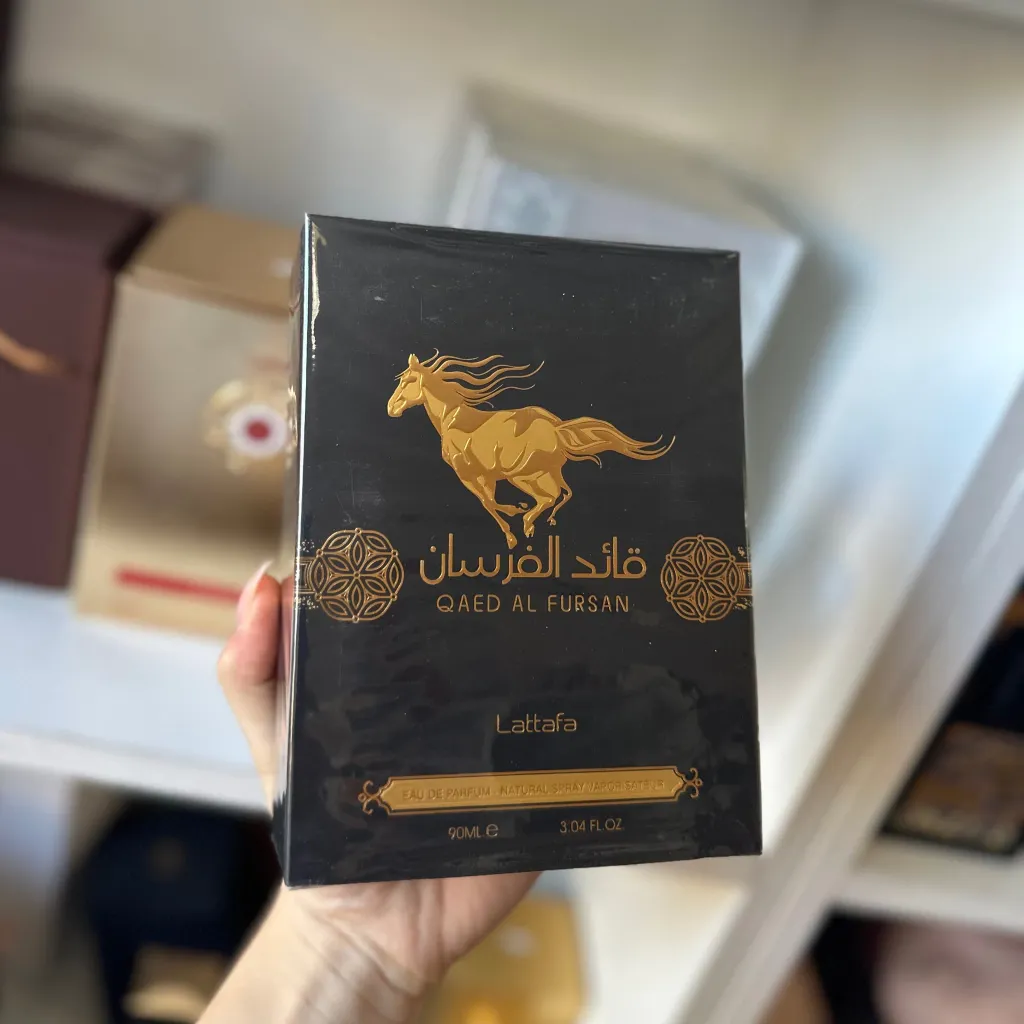 Lattafa Qaed Al Fursan Eau de Parfum Spray for Men, 3.04 Oz / 90ml
