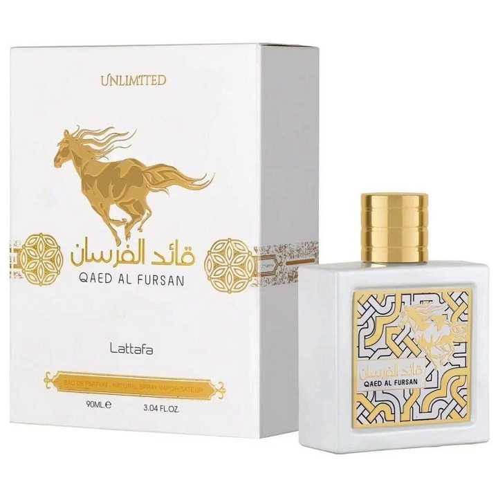 Qaed Al Fursan Unlimited by Lattafa Perfume for Unisex EDP 3.04 Oz / 90ml
