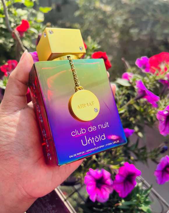 Armaf Club De Nuit Untold for Unisex Eau de Parfum Spray, 3.6 Ounce